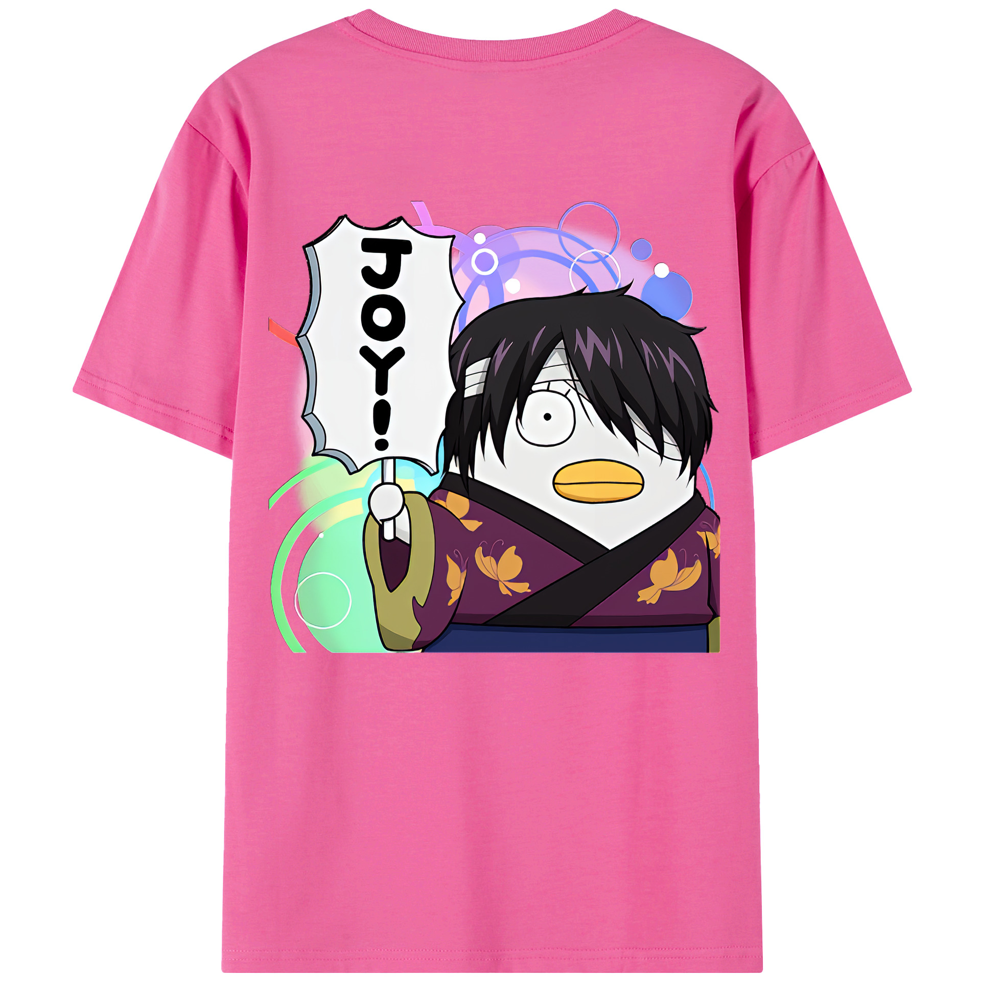 （画像用） ぎんたま 坂田銀時（さかたぎんとき） 神楽 志村新八（しむら しんぱち） GINTAMA Sakata Gintoki Kagura Shimura Shinpachi レディース半袖Tシャツ(バックプリント)